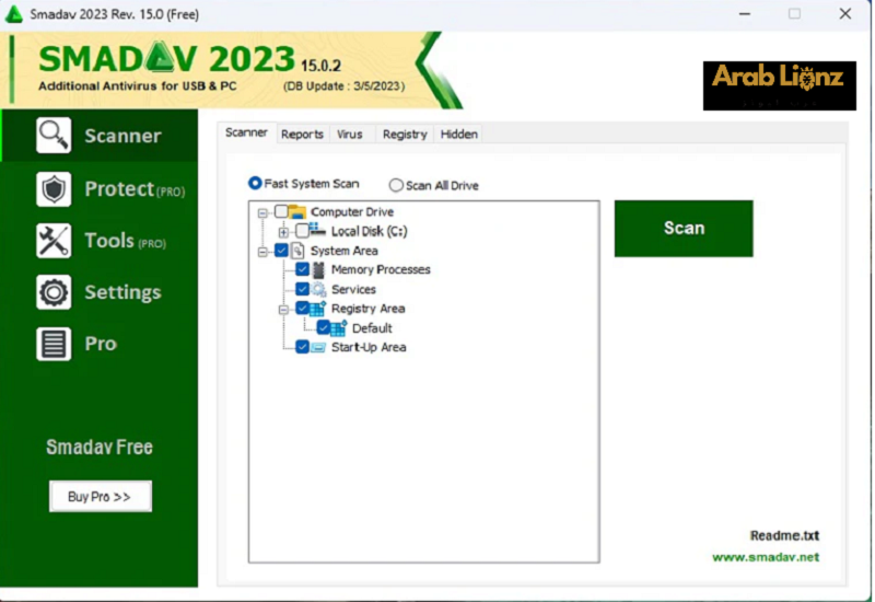 تنزيل Smadav Pro 2023 النسخة الكاملة مجانًا - حماية من الفيروسات arablionz.org