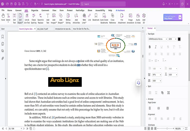 تنزيل Foxit PDF Editor Pro – حل PDF كامل لنظام Windows Arablionz.org