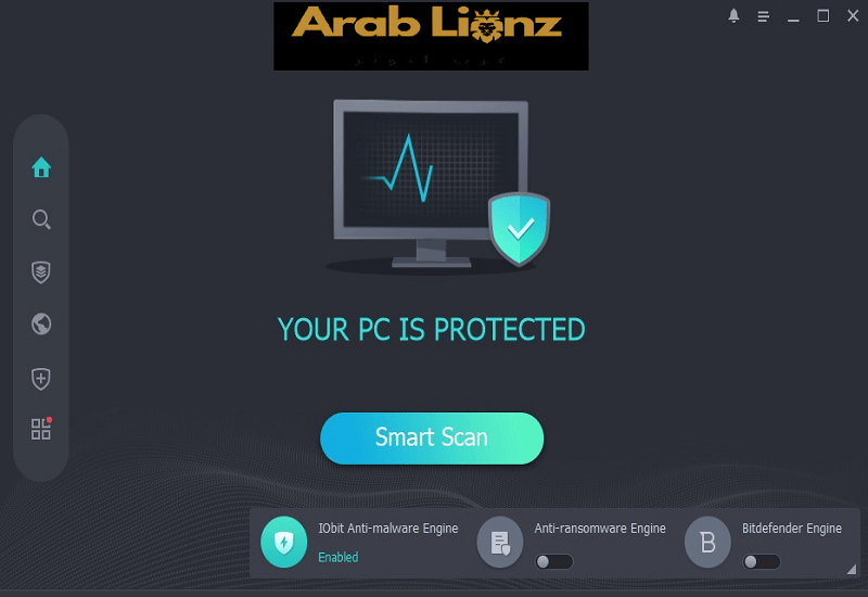 IObit Malware Fighter – برنامج مجاني لمكافحة البرامج الضارة والفيروسات لنظام Windows Arablionz.org
