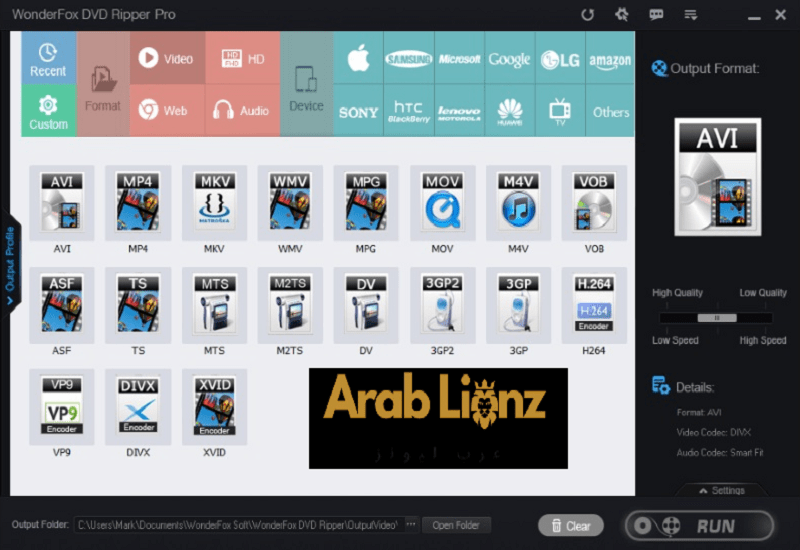 تنزيل WonderFox DVD Ripper Pro لتحويل فيديو DVD إلى MP4 دون فقدان الجودة Arablionz.org
